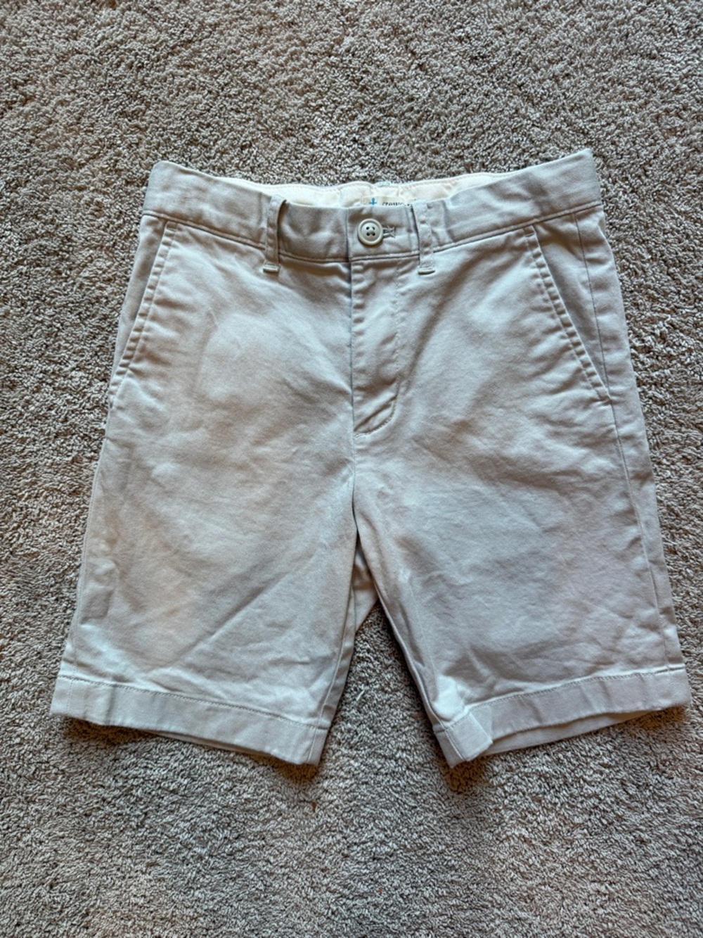 Crewcuts Boys' Khaki Chino Shorts - Light Tan